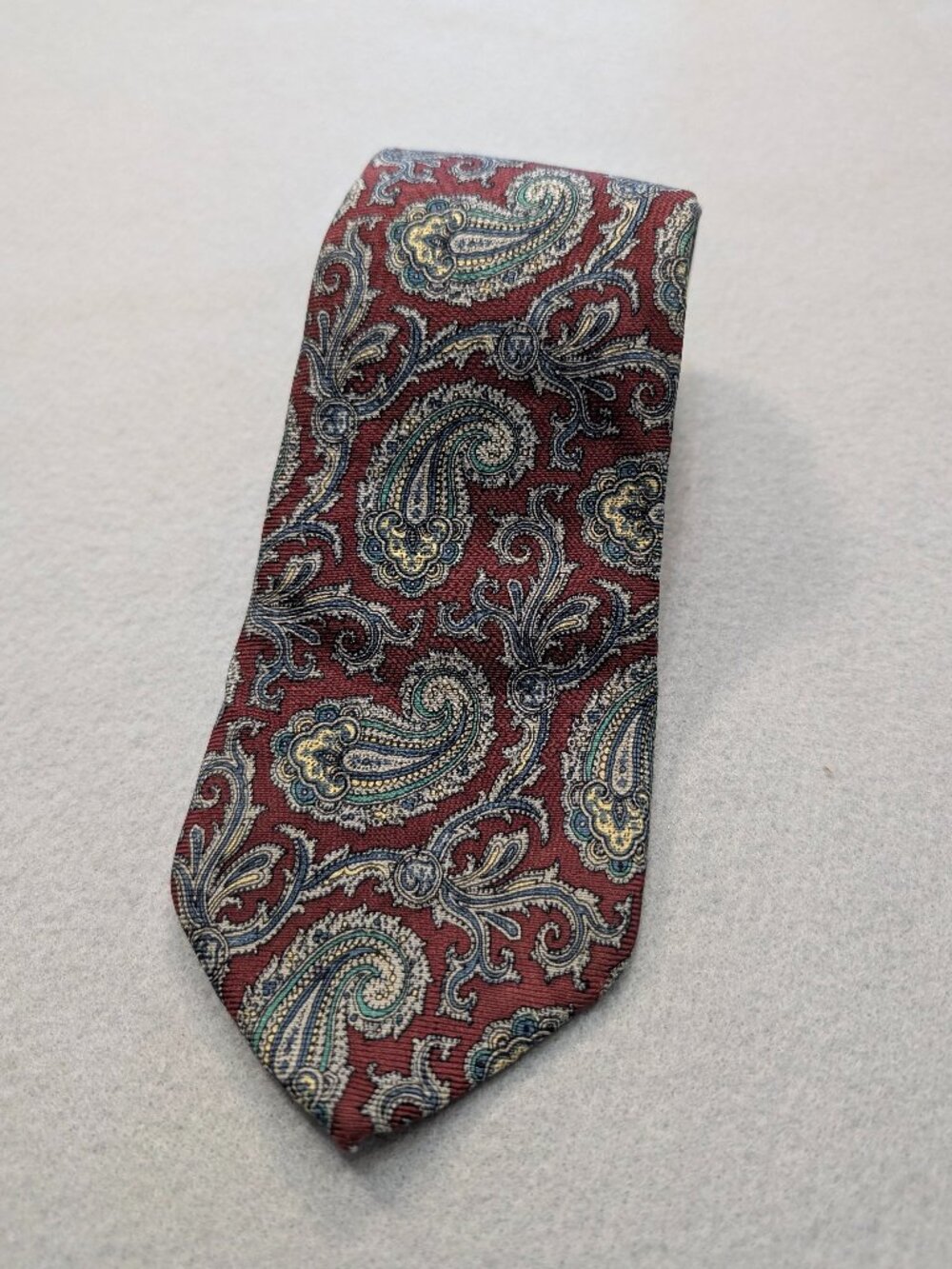 Threadneedle Street Boyd's Vintage Silk Paisley Tie